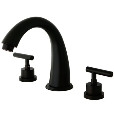 A large image of the Kingston Brass KS236.CML Oil Rubbed Bronze