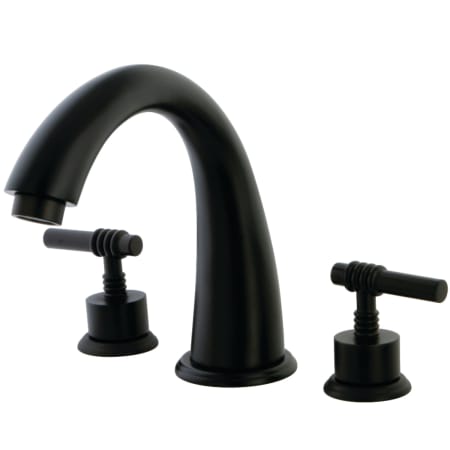 A large image of the Kingston Brass KS236.ML Oil Rubbed Bronze