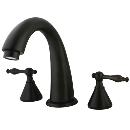 A large image of the Kingston Brass KS236.NL Oil Rubbed Bronze