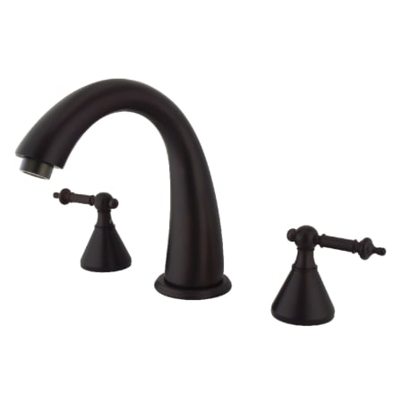 A large image of the Kingston Brass KS236.TL Oil Rubbed Bronze