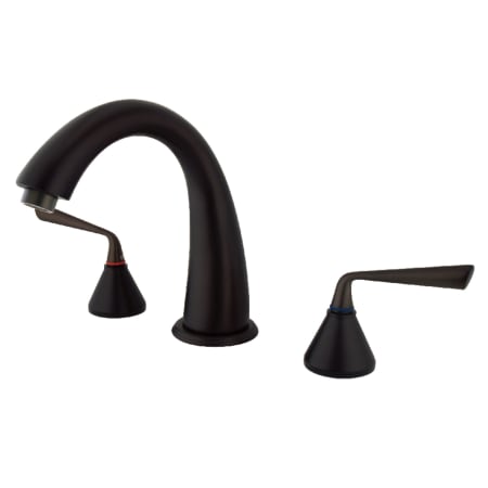 A large image of the Kingston Brass KS236.ZL Oil Rubbed Bronze