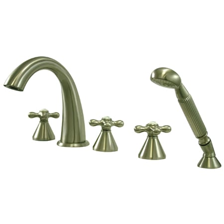 A large image of the Kingston Brass KS236.5AX Brushed Nickel