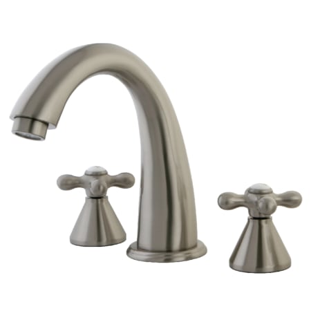 A large image of the Kingston Brass KS236.AX Brushed Nickel