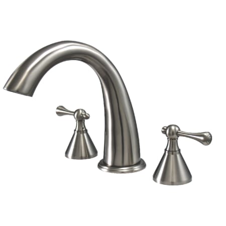 A large image of the Kingston Brass KS236.BL Brushed Nickel