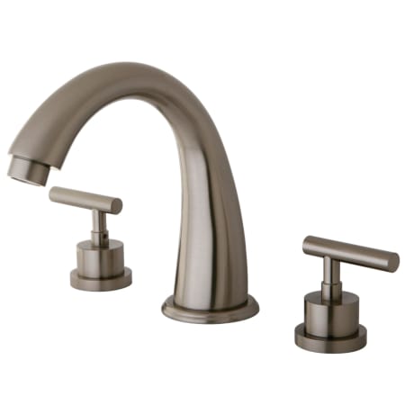 A large image of the Kingston Brass KS236.CML Brushed Nickel