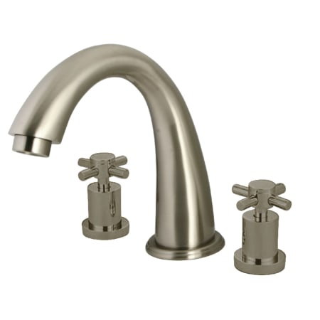 A large image of the Kingston Brass KS236.DX Brushed Nickel