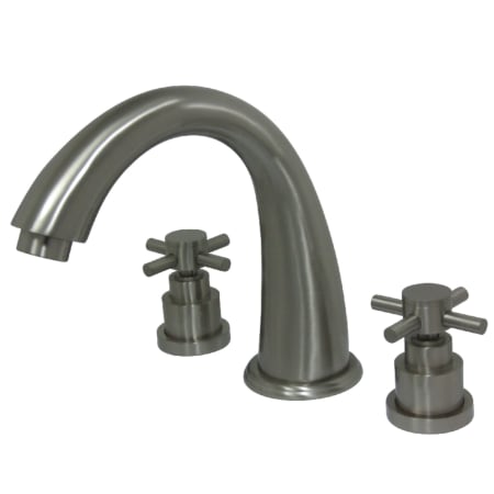 A large image of the Kingston Brass KS236.EX Brushed Nickel