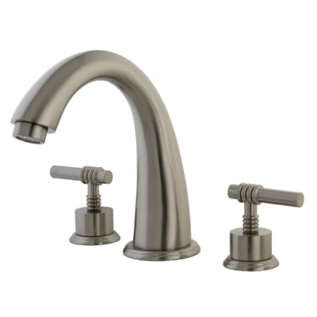 A large image of the Kingston Brass KS236.ML Brushed Nickel