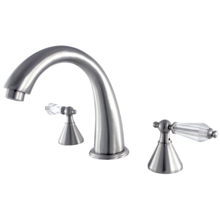 A large image of the Kingston Brass KS236.WLL Brushed Nickel