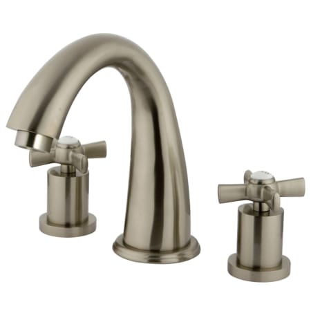 A large image of the Kingston Brass KS236.ZX Brushed Nickel