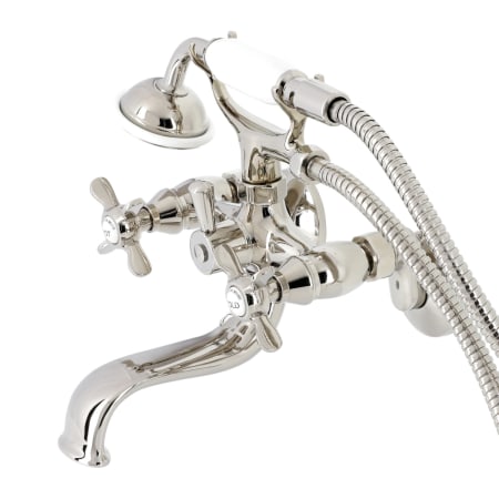 A large image of the Kingston Brass KS245 Polished Nickel