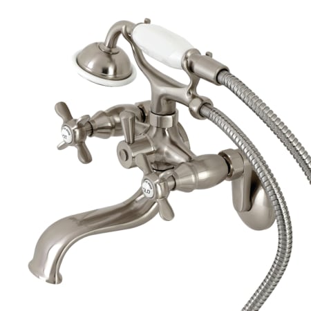 A large image of the Kingston Brass KS246 Brushed Nickel