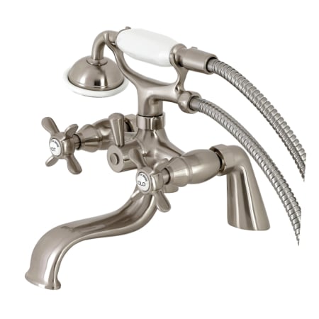 A large image of the Kingston Brass KS247 Brushed Nickel
