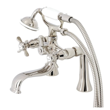 A large image of the Kingston Brass KS248 Polished Nickel