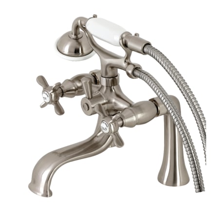 A large image of the Kingston Brass KS248 Brushed Nickel