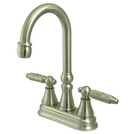 A large image of the Kingston Brass KS249.GL Brushed Nickel