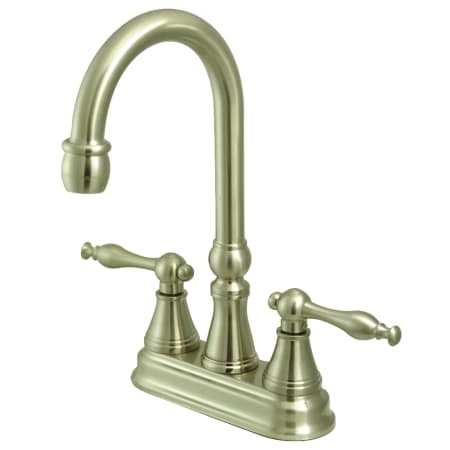 A large image of the Kingston Brass KS249.NL Brushed Nickel