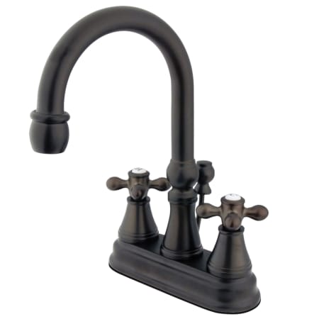 A large image of the Kingston Brass KS261.AX Oil Rubbed Bronze
