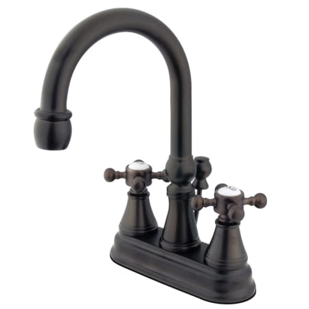 A large image of the Kingston Brass KS261.BX Oil Rubbed Bronze