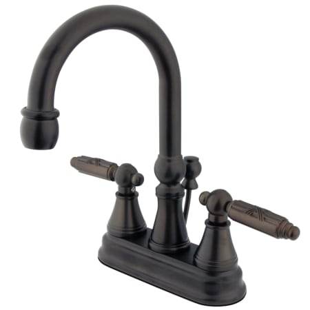 A large image of the Kingston Brass KS261.GL Oil Rubbed Bronze