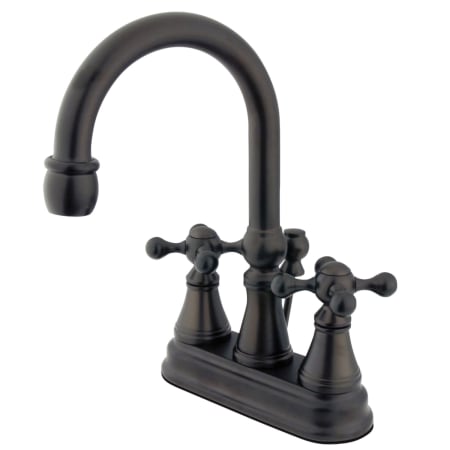 A large image of the Kingston Brass KS261.KX Oil Rubbed Bronze
