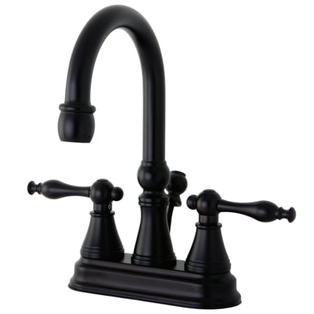 A large image of the Kingston Brass KS261.NL Oil Rubbed Bronze