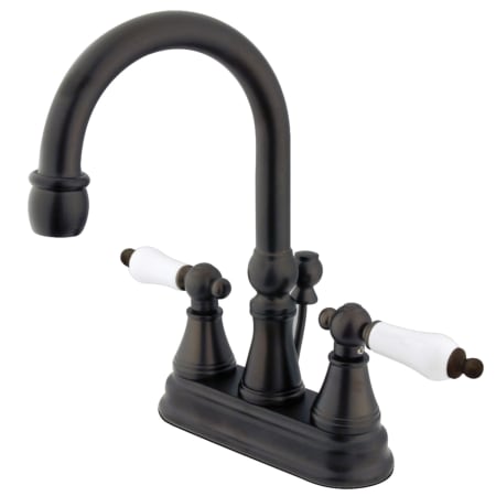 A large image of the Kingston Brass KS261.PL Oil Rubbed Bronze