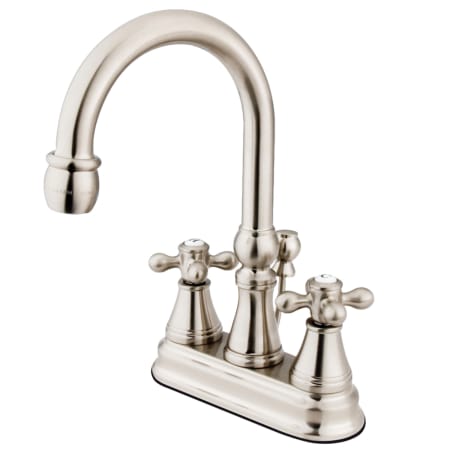 A large image of the Kingston Brass KS261.AX Brushed Nickel
