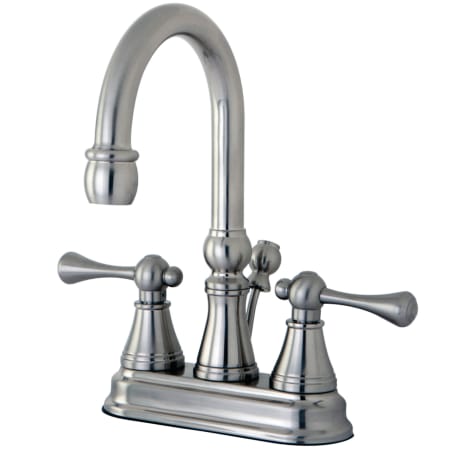 A large image of the Kingston Brass KS261.BL Brushed Nickel