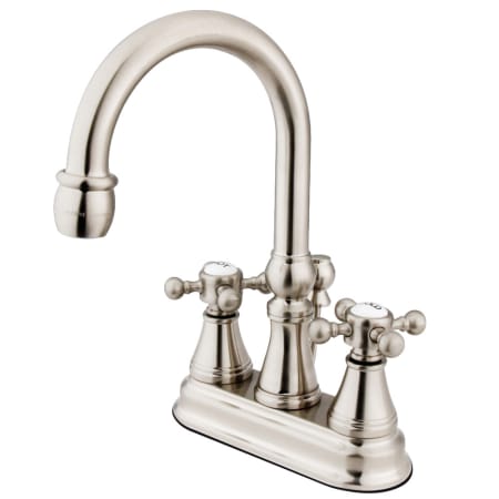 A large image of the Kingston Brass KS261.BX Brushed Nickel