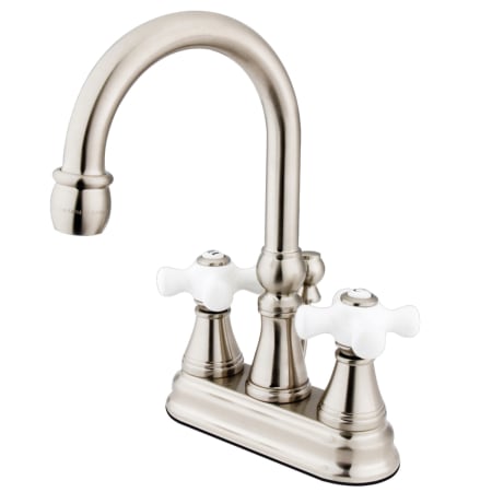 A large image of the Kingston Brass KS261.PX Brushed Nickel