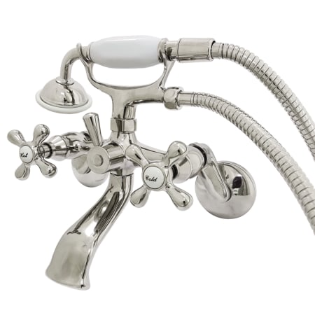 A large image of the Kingston Brass KS266 Polished Nickel