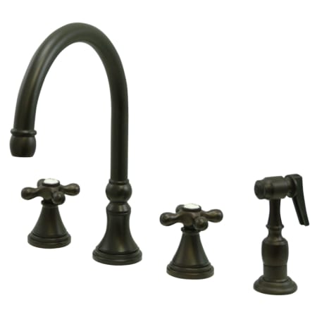 A large image of the Kingston Brass KS279.AXBS Oil Rubbed Bronze