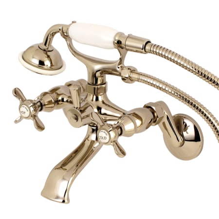 A large image of the Kingston Brass KS286 Polished Nickel