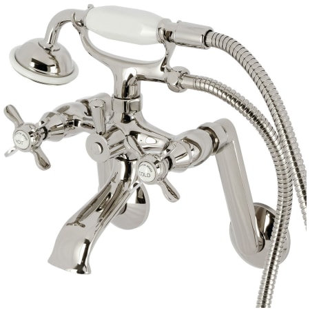 A large image of the Kingston Brass KS289 Polished Nickel