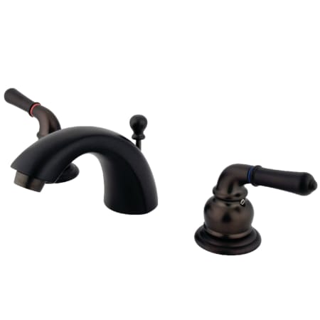 A large image of the Kingston Brass KS295 Oil Rubbed Bronze