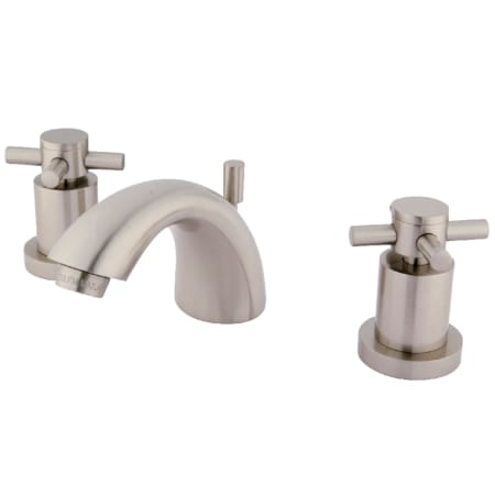 A large image of the Kingston Brass KS295.DX Brushed Nickel