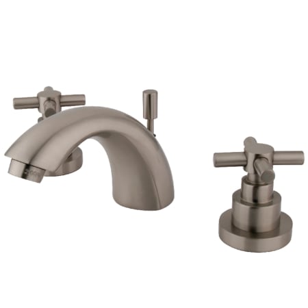 A large image of the Kingston Brass KS295.EX Brushed Nickel