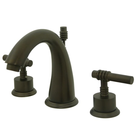 A large image of the Kingston Brass KS296.ML Oil Rubbed Bronze