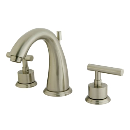 A large image of the Kingston Brass KS296.CML Brushed Nickel