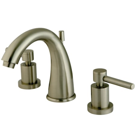 A large image of the Kingston Brass KS296.DL Brushed Nickel