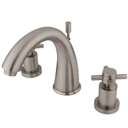 A large image of the Kingston Brass KS296.DX Brushed Nickel