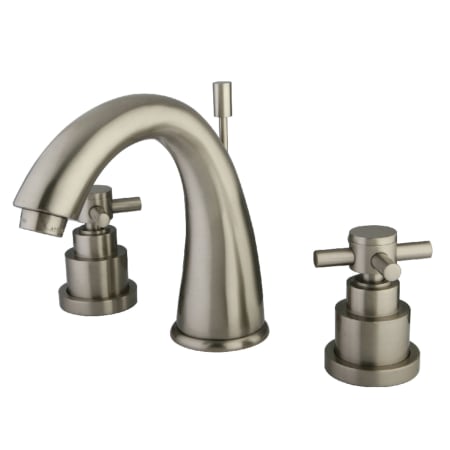 A large image of the Kingston Brass KS296.EX Brushed Nickel