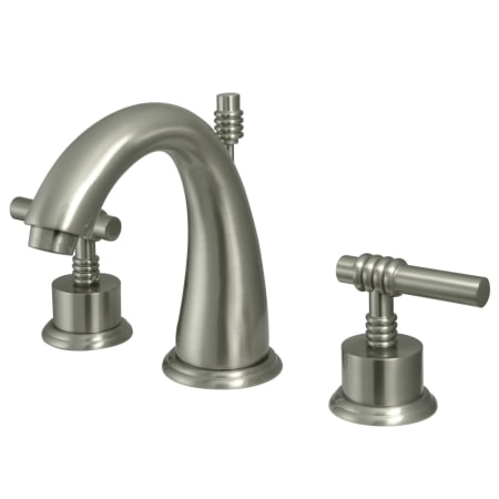 A large image of the Kingston Brass KS296.ML Brushed Nickel