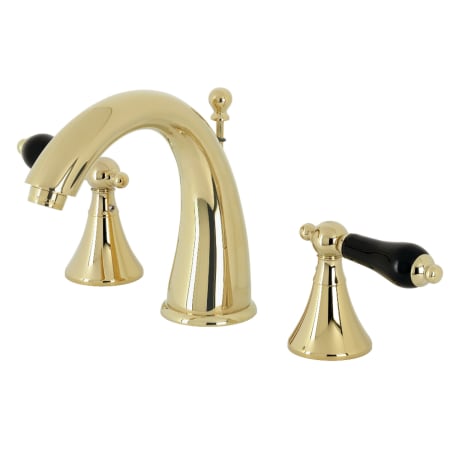 A large image of the Kingston Brass KS297.PKL Polished Brass