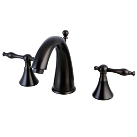 A large image of the Kingston Brass KS297.NL Oil Rubbed Bronze