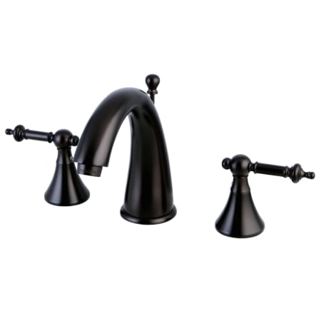 A large image of the Kingston Brass KS297.TL Oil Rubbed Bronze