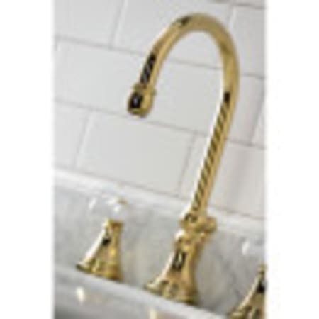 A large image of the Kingston Brass KS298.PX Alternate View