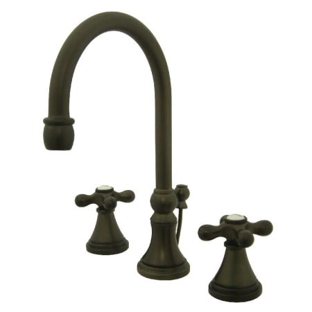 A large image of the Kingston Brass KS298.AX Oil Rubbed Bronze