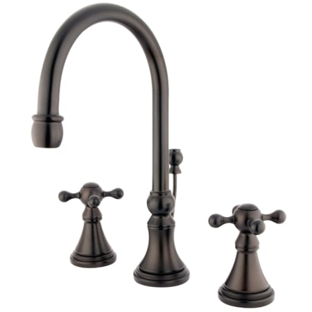 A large image of the Kingston Brass KS298.KX Oil Rubbed Bronze